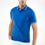 Polo CORTEZ SPORT m/c tricolore