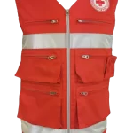 Gilet 8 tasche Croce Rossa