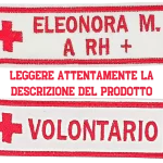 Targhetta personalizzata Croce Rossa