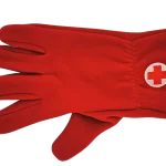 Guanto pile Croce rossa